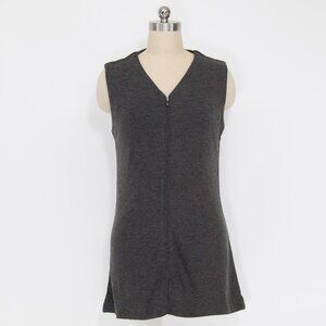 United Colors of Benetton Gray Wool Blend Zip Dress